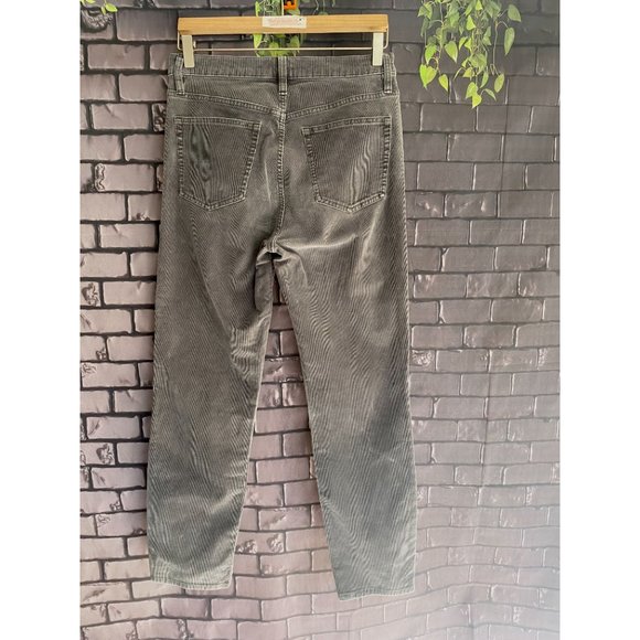 J. Crew Re-Imagined Gray Corduroy 5 Pocket "Vintage Straight" 29 - Picture 2 of 7